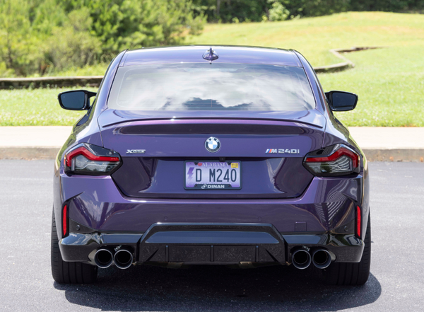 Dinan Valved Axle-Back Exhaust - 2022-2024 BMW M240i - Black Tips