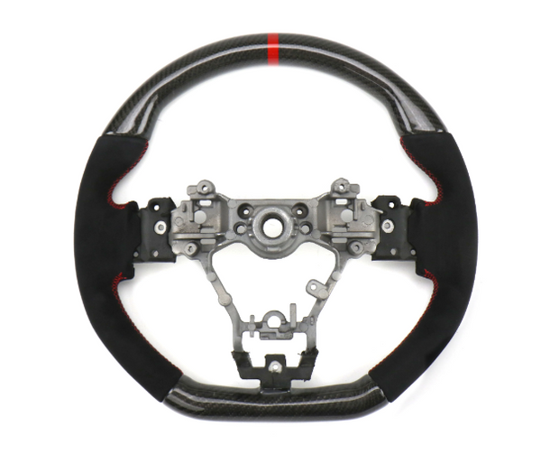 FactionFab Steering Wheel Carbon and Suede - Subaru WRX / STI 2015 - 2020