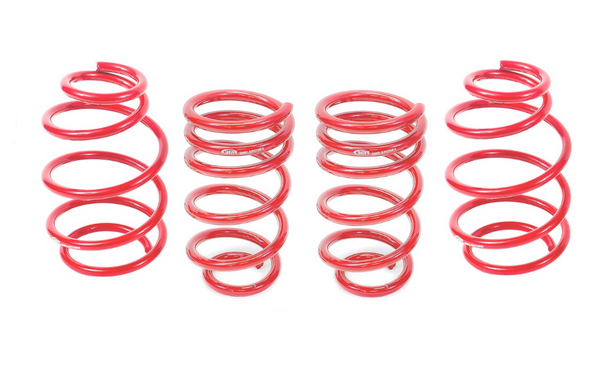 BMR 2010 - 2015 5th Gen Camaro V8 Lowering Spring Kit (Set Of 4) - Red