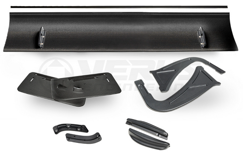Verus V1X Swan Neck Rear Wing Kit - Mk5 Toyota Supra