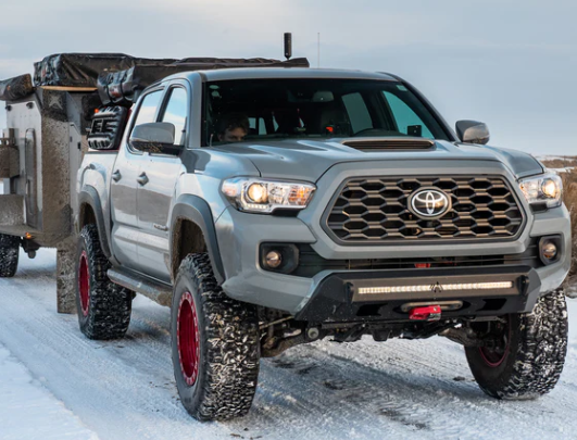 Artec 2017-2023 Toyota Tacoma Toyota Tacoma 3G Venture Front Bumper - BLACK POWDERCOAT TY8030