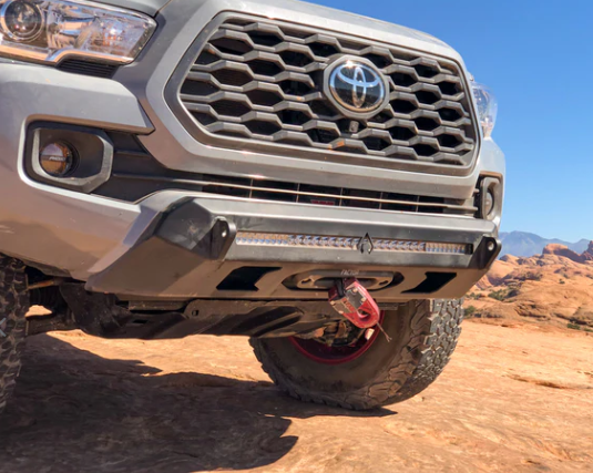 Artec 2017-2023 Toyota Tacoma Toyota Tacoma 3G Venture Front Bumper - BLACK POWDERCOAT TY8030