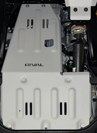 Rival Ineos Grenadier Aluminum Engine Transmission Catalytic Converter Skid Plate