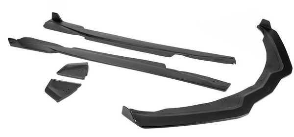 Street Scene 2014-2019 Corvette C7 Ground Effects Kit SKU# 950-70624 Matte Black