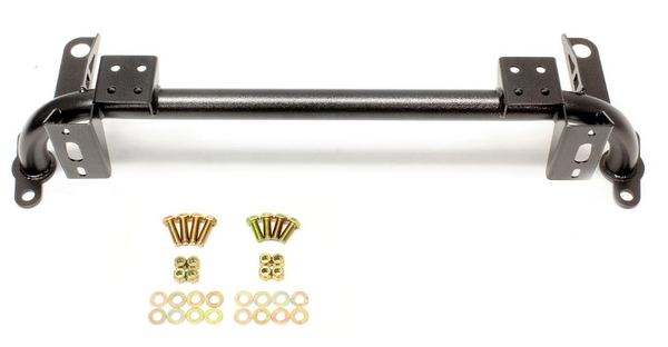 BMR 2005 - 2014 S197 Mustang Radiator Support w/ Sway Bar Mount - Red / Black