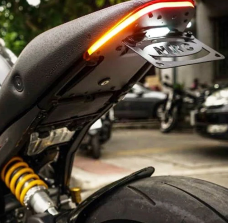 New Rage Cycles 2009 - 2013 Ducati Monster 1100 Fender Eliminator Kit w/Load EQ