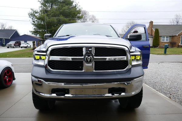 OLM 2009-2014 Dodge Ram Bi-Beam Headlights - Infinite Series (White DRL)