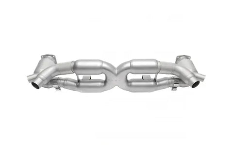 Soul Porsche 991 Turbo ( ALL 991.1 and 991.2 Turbo ) Sport X-Pipe Exhaust System - Reuse Stock Tips