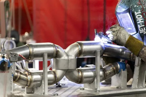 Soul Porsche 991 Turbo ( ALL 991.1 and 991.2 Turbo ) Sport X-Pipe Exhaust System - Reuse Stock Tips