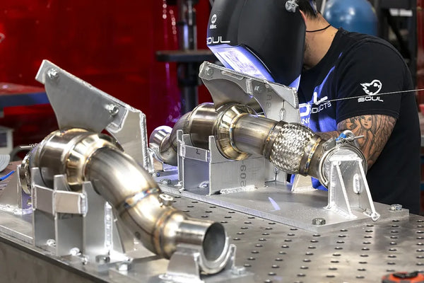 SOUL Ferrari 488 / Pista Sport Catalytic Converters