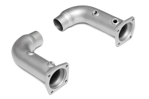 SOUL Porsche (2010-2012) 997.2 Turbo Competition X-Pipe Exhaust System - Re use Stock Tips