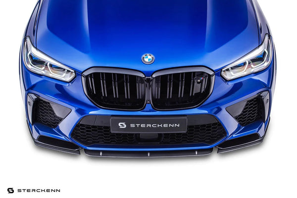 Sterckenn BMW F95 X5M Pre-LCI Carbon Front Splitter Set