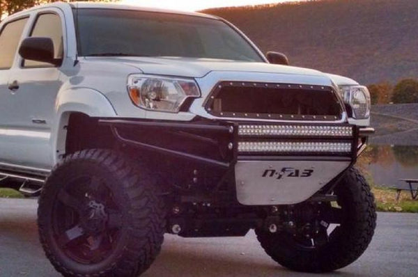 N-Fab RSP Front Bumper 2005 - 2015 Toyota Tacoma - Gloss Black - Direct Fit LED