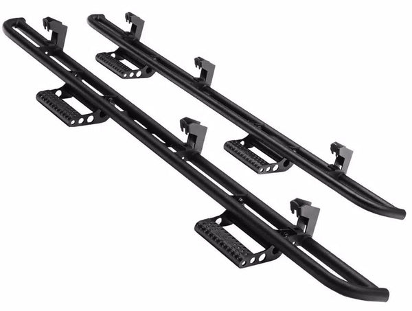 N-Fab RKR Step System 2010 - 2017 Toyota 4 Runner (Trail Edition) SUV 4 Door - Tex. Black - 1.75in