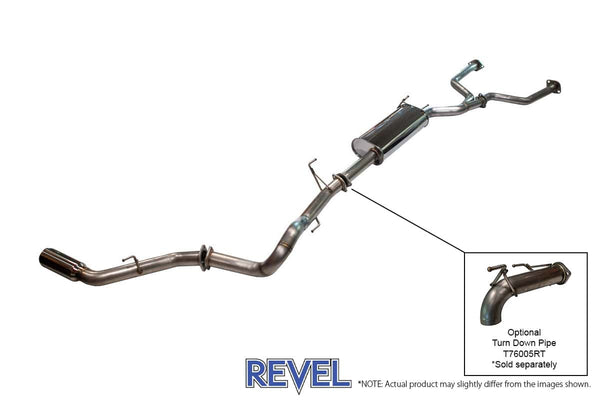Revel 2022 + Toyota Tundra CrewMax - 5.5ft Bed Medallion Trail Hart Cat-Back Exhaust