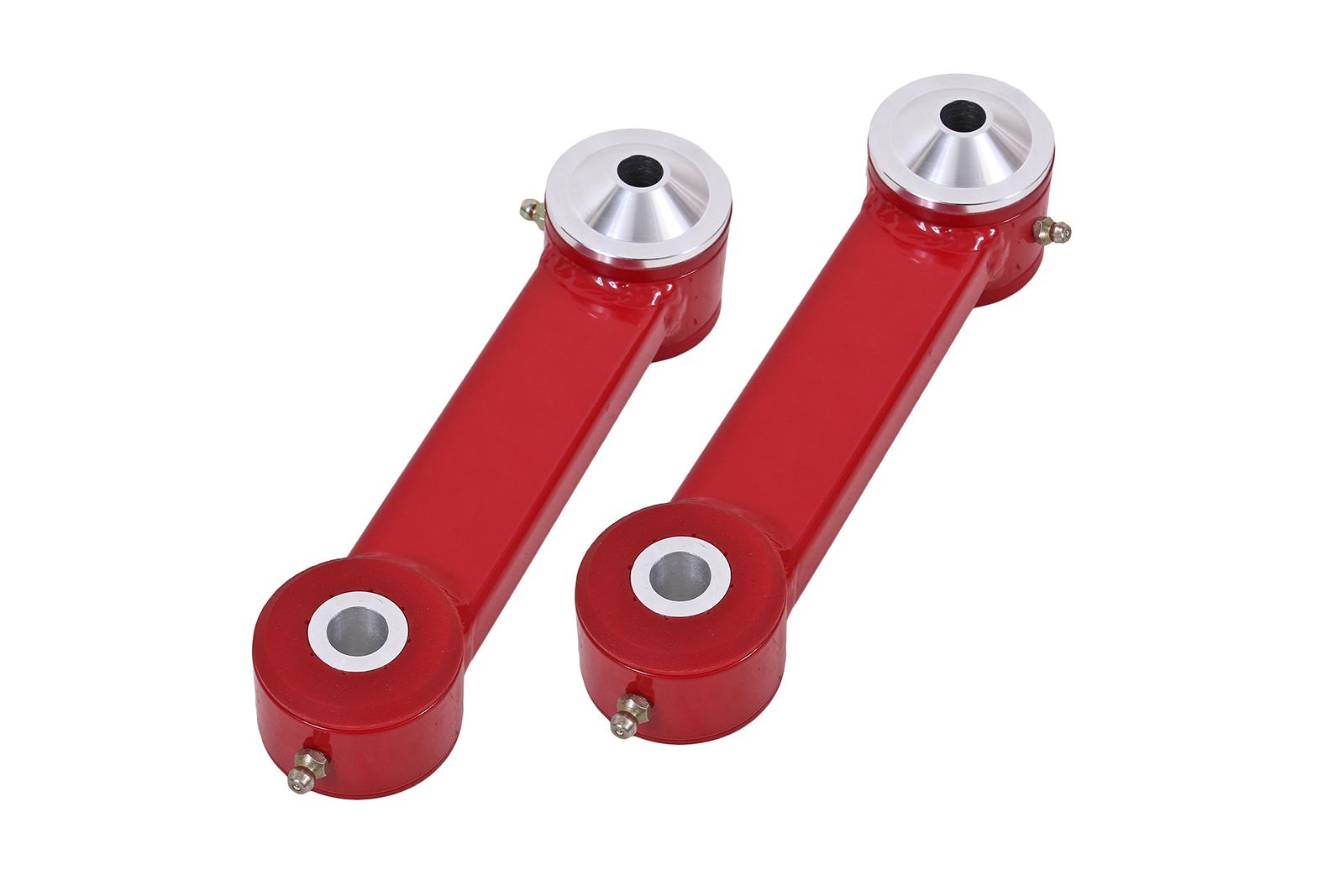 BMR 2015 - 2023 S550 Mustang Rear Lower Control Arms Vertical Link (Polyurethane) - Red