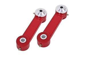 BMR 2015 - 2023 S550 Mustang Rear Lower Control Arms Vertical Link (Polyurethane) - Red