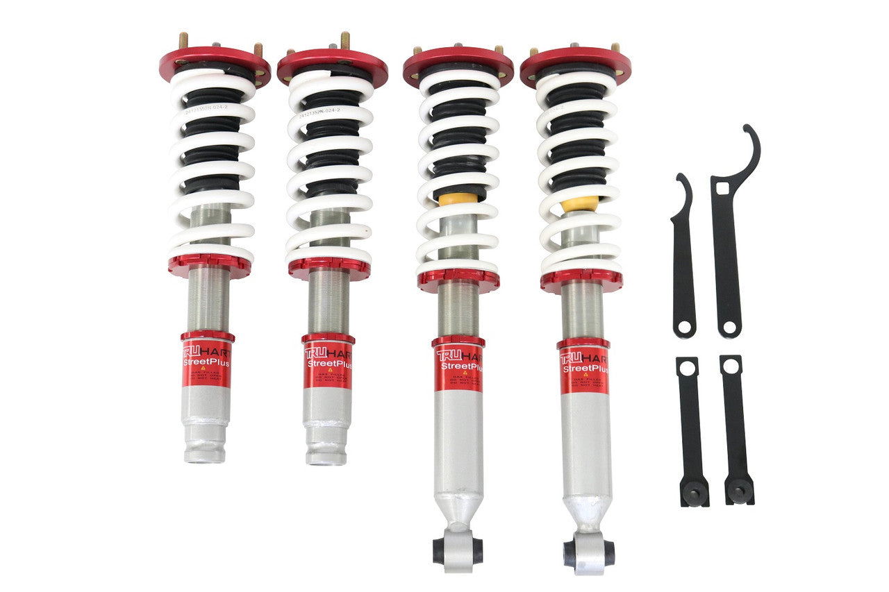 TruHart Acura TL 2004 - 2008 Coilovers Incl Upper Mounts Adjustable Lower Mounts