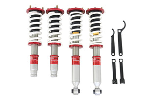 TruHart Acura TL 2004 - 2008 Coilovers Incl Upper Mounts Adjustable Lower Mounts