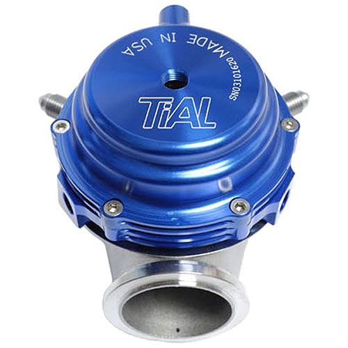 TiAL Sport MVS Wastegate 38mm (All Springs) w/Clamps - Blue