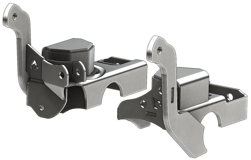 Artec Industries 1993 - 2006 Jeep Wrangler TJ Lj Coil / Lca Combo Brackets Front Axle - Normal Hole