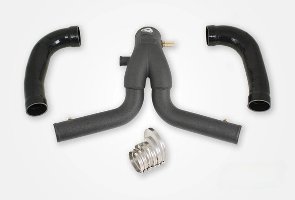 do88 2013 - 2015 Porsche 911 Turbo/Turbo S (991.1) Y-Pipe for do88 Intercooler - Black