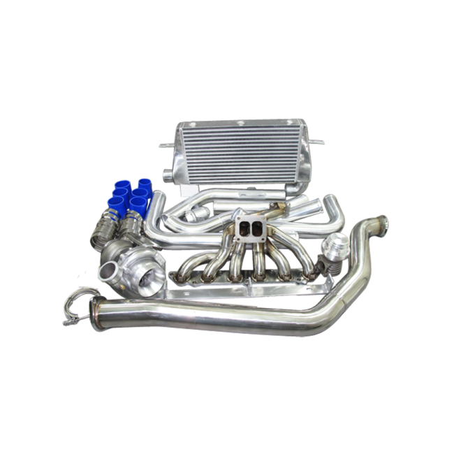 CXRacing Turbo Intercooler Piping Kit Manifold For 1986-1992 Supra 7MGTE MK3