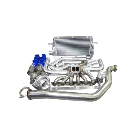 CXRacing Turbo Intercooler Piping Kit Manifold For 1986-1992 Supra 7MGTE MK3