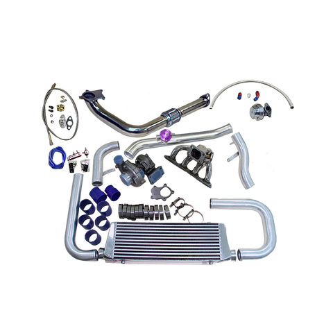 CXRacing TURBO KIT FOR Honda Civic Integra B-Series B16 B18 with Oil Return Line