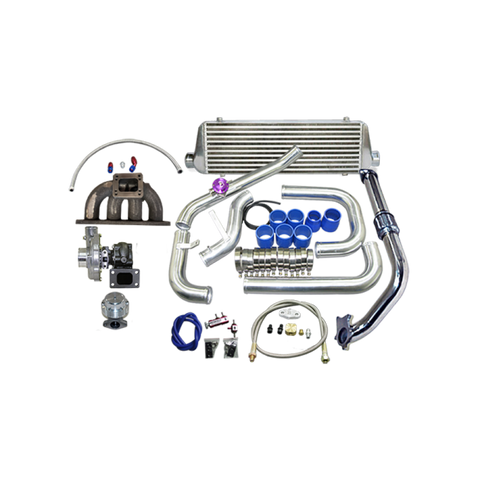 CXRACING Turbo Kit For 92-00 Honda Civic with D15 D16, D-Series SOHC Engine.