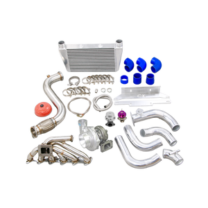 CX Racing Turbo + Intercooler Kit For 84-91 BMW 3-Series E30 Chassis / M20 Engine Convert to Top Mount T3 /T4 Turbo