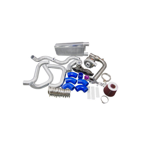 CXRacing Turbo Intercooler Kit for 2004 - 2008 Acura TSX K24 T04E Manifold Downpipe