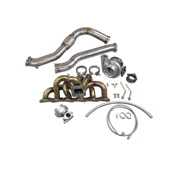 CXRacing RB20/25 RB25DET Turbo Kit Manifold Downpipe Wastegate For 240Z 260Z 280Z S30
