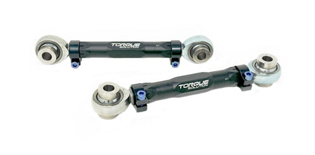 Torque Solution 1999 - 2018 Ford Focus / 2004 - 2013 Mazda 3 / Mazdaspeed 3 / 2004 - 2012 Volvo C30 / S40 / V50 Adjustable Rear Toe Arms