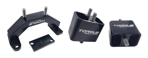 Torque Solution Solid Billet Aluminum Engine & Transmission Mounts 2002 - 2014 Subaru WRX / 2004 - 2017  STi