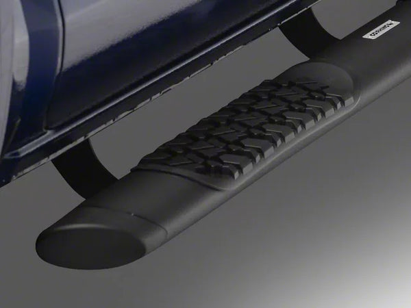 Go Rhino 2024 + Toyota Tacoma Double Cab V-Series V3 Side Step Kit (w/Brackets) - Tex. Blk