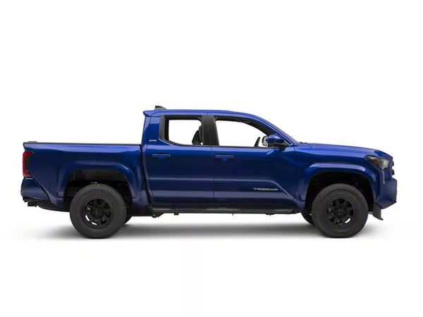 Go Rhino 2024 + Toyota Tacoma Double Cab V-Series V3 Side Step Kit (w/Brackets) - Tex. Blk