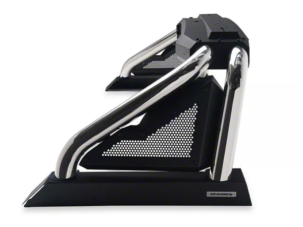 Go Rhino 2022 + Toyota Tundra 4dr Sport Bar 2.0 for Full Size Trucks - Polished SS (Drilling Req.)