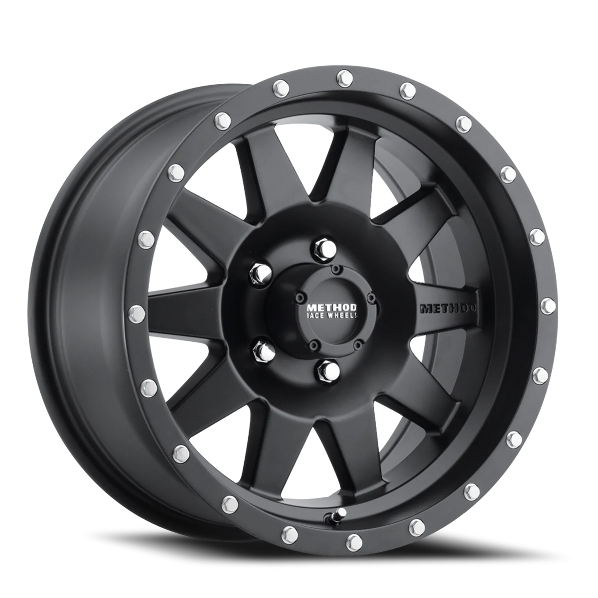 Method MR301 The Standard 17x8.5 0mm Offset 5x5.5 (5x139.7) 108mm CB M ...