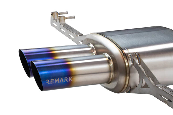Remark 2023+ Honda Civic Type-R (FL5) Sports Touring Catback Exhaust/Front Pipe - Full Titanium