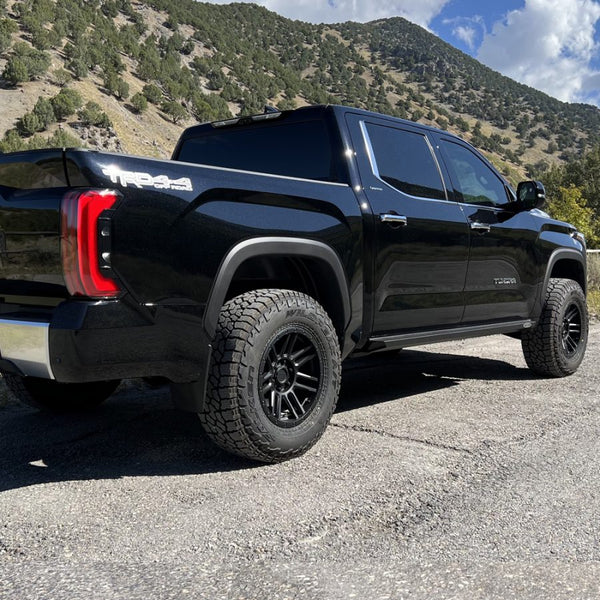 Rock Slide Engineering 2022 + Toyota Tundra Rock Sliders Passenger Side Black Pwdercoat Steel