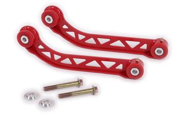 BMR 2008 - 2023  Challenger Non-Adj. Upper Control Arms (Polyurethane) - Red / Black