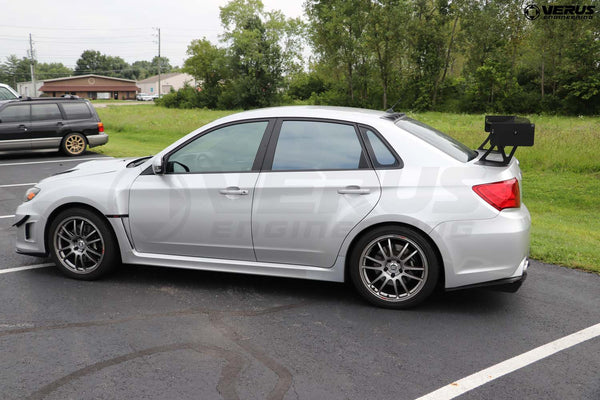 Verus UCW Rear Wing Kit - Subaru STI (GV) With Carbon End Plates