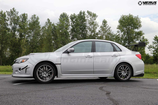 Verus UCW Rear Wing Kit - Subaru STI (GV) With Carbon End Plates