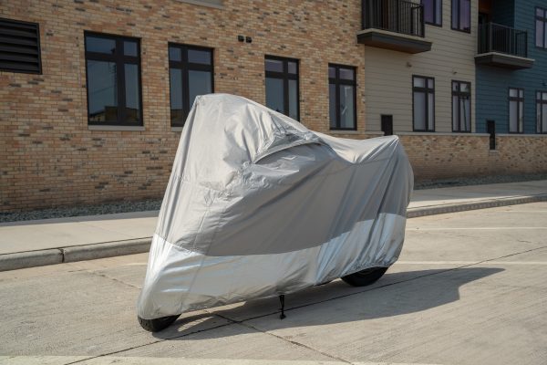 Dowco Adventure Touring UltraLite Plus Motorcycle Cover - Gray