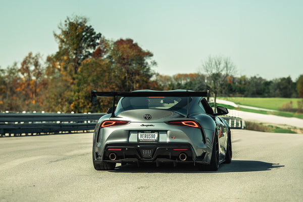 Verus V1X Swan Neck Rear Wing Kit - Mk5 Toyota Supra