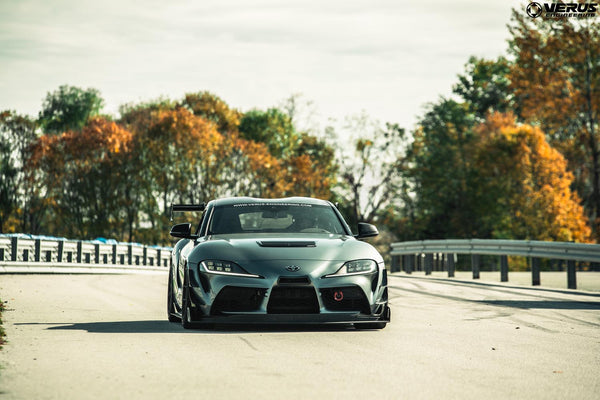 Verus V1X Swan Neck Rear Wing Kit - Mk5 Toyota Supra