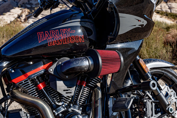Vance & Hines Harley Davidson 2002 - 2007 Touring / 2000 - 2015 Softail /  1999 - 2017 Dyna VO2 Falcon Intake Kit Forged Carbon