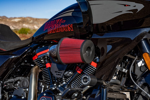 Vance & Hines Harley Davidson 2002 - 2007 Touring / 2000 - 2015 Softail /  1999 - 2017 Dyna VO2 Falcon Intake Kit Forged Carbon