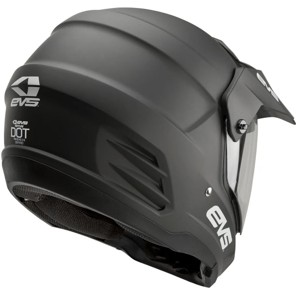 EVS Dual Sport Helmet Venture Solid Matte Black